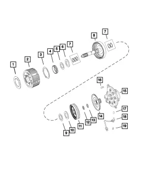 68257523AA MOPAR Thrust Washer