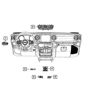 68359091AA MOPAR Switch Road