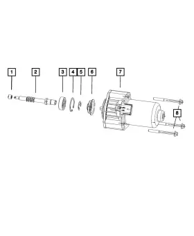 68391530AA MOPAR Transfer Actuator