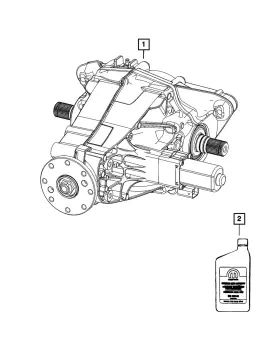 68403543AC MOPAR Rear Axle