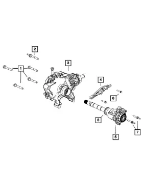 68425882AA MOPAR Front Bracket