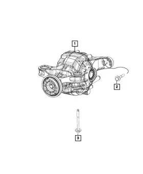68494250AC MOPAR Rear Axle Differential