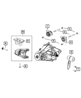 68496102AC MOPAR Isolator