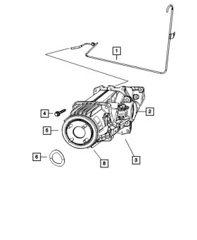 MN132055 MOPAR Shaft Seal