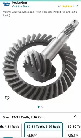 G882336 MOTIVE GEAR Differential Ring Pinion Bolt