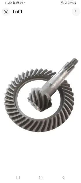 G888456 MOTIVE GEAR Ring Pinion Gearset Bolt Rear End Gm