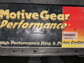 G895488IFS MOTIVE GEAR Ring Pinion Ifs Front Gm