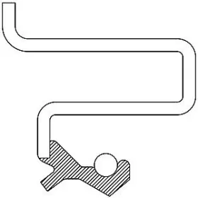 710996 NATIONAL OIL SEALS Pinion Seal