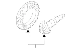 38100-9FV3B NISSAN Differential Ring Pinion