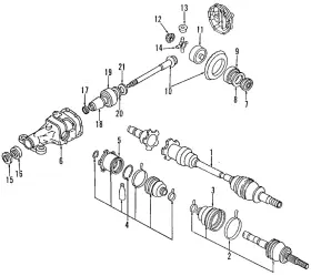 38189-40P00 NISSAN Pinion Seal 300ZX
