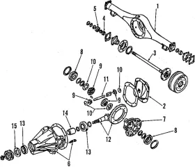 38189-C7123 NISSAN Pinion Seal