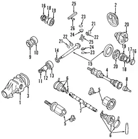 38189-Y081A NISSAN Seal 240SX