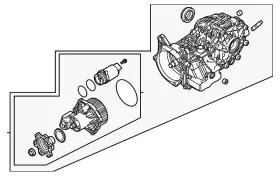 38300-7BA1B NISSAN Differential
