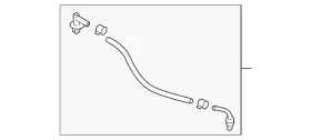 38322-3JA0A NISSAN Breather Tube Pathfinder