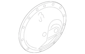 38350-1PA0A NISSAN Differential Cover