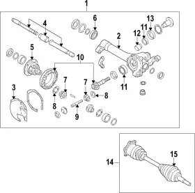 38423-EA00B NISSAN Gear Kit