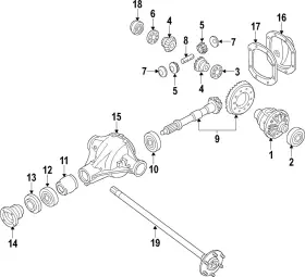 38425-21W0A NISSAN Pinion Gear