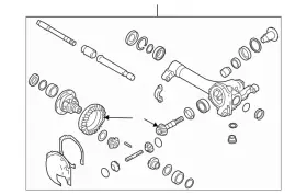38500-EA400 NISSAN Differential