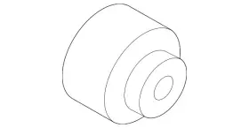 54721-1LA0B NISSAN Differential Carrier Front Bushing