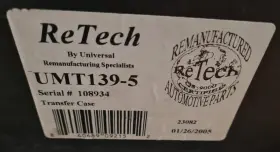 UMT139-5 RETECH Transfer #2