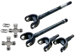 DC-D44-JLJT-2PC REVOLUTION GEAR AXLE Chromoly Front Jl Kit
