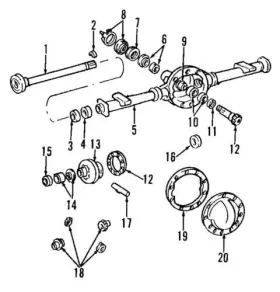 19180885 SAAB Ring Pinion