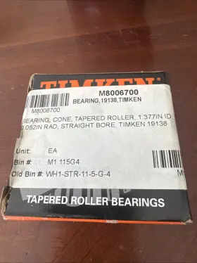 M8006700 TIMKEN Bearing Nos Tapered Roller