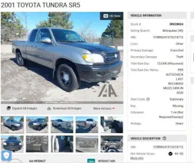 440-58885B TOYOTA Carrier Front Axle Cylinder Automatic