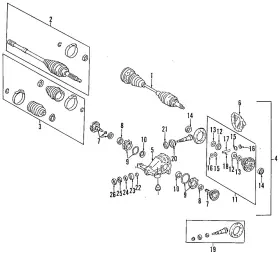 90366-54014 TOYOTA Differential Carrier Bearing