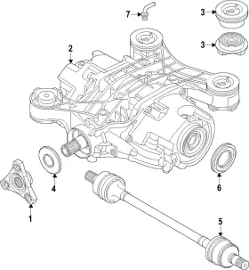 08E-525-275 VOLKSWAGEN Pinion Seal
