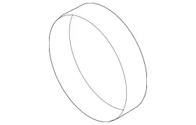 0AB-525-596 VOLKSWAGEN Front Seal Touareg