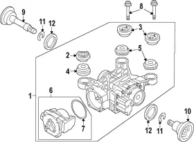 0CQ-525-010-AC VOLKSWAGEN Differential