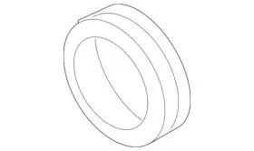 0AA-409-189 VW Base Tdi Flange Seal Volkswagen Touareg #2