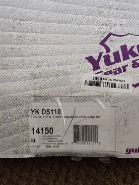 YK-DS110 YUKON GEAR Axle Differential Rebuild Partial Kit #2