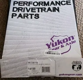 YK-DS110 YUKON GEAR Axle Differential Rebuild Partial Kit