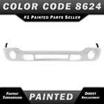 New Painted *wa8624 Olympic White* Front Bumper Cover For 2003-2007 Gmc Sierra. Fixed Price $280.99.