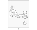 Genuine Honda Differential Mount 50710-scw-a02. Fixed Price $638.85.