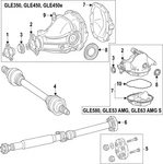 Genuine Mercedes-benz Cover Gasket 290-294-00-00. Fixed Price $22.05.
