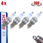 4x (4pcs) Bosch Spark Plug Super Plus 0242229656 / Wr8dc For Bmw Vw Caddy Golf. Fixed Price $20.39.