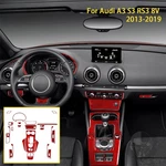 For Audi A3 S3 2013-2019 Carbon Fiber Car Interior Center Gear Shift Steer Wheel. Fixed Price $27.05.
