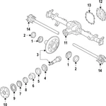 Genuine Ford Differential Pinion Race Kb3z-4616-a. Fixed Price $10.60.