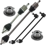 Trq Front Steering & Drivetrain Kit Compatible With 10-13 Volkswagen Golf 2005... Fixed Price $450.00.