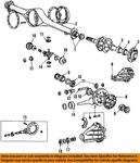 Used Rear Axle Assembly Fits: 1997 Toyota Land Cruiser 4.10 Ratio W/abs Dis. Fixed Price $1500.00.