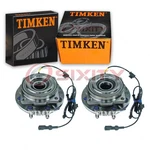 2 Pc Timken Front Wheel Bearing Hub Assembly For 2005-2010 Ford F-350 Super Wj. Fixed Price $867.22.