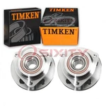 2 Pc Timken Front Wheel Bearing Hub Assembly For 1990-1992 Jeep Comanche Sv. Fixed Price $248.09.