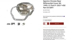 New Spectre 6091 Chrome Rear Differential Cover Kit 10 Bolt Chevy/gmc/dodge/ford. Fixed Price $50.00.