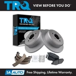 Trq Rear Brake Pad & Rotor Kit Fits 07-11 Dodge Nitro 08-12 Jeep Liberty. Fixed Price $144.95.
