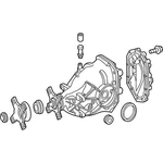Genuine Mercedes-benz Oe Reman Rear Axle Differential 222-350-61-06-80. Fixed Price $4465.06.