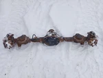Rear Axle Assy 3.73 Ratio W/o Abs From 2005 Jeep Liberty 3.7l. Fixed Price $680.04.