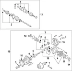 Genuine Mitsubishi Pinion Spacer Ax000080. Fixed Price $31.29.